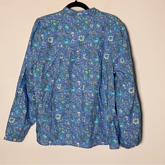 J. Crew FRESCO top in floral cotton poplin XL NWT - Picture 7 of 8
